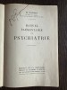 Manuel elementaire de psychiatrie - M. Nathan, Masson 1930, Franceza, Carte veche de psihiatrie