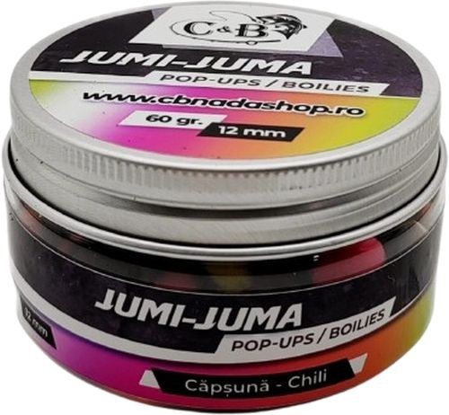 Pop-up C&amp;B Jumi-Juma, Capsuna Chili, 12mm, 60g