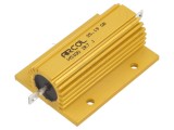 Rezistor bobinat ARCOL HS100-2R7J 2,7&Omega; 100W &plusmn;5% cu radiator și &icirc;nșurubare