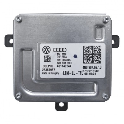 OE LED DAYTIME RUNNING LIGHT MODULE DRL AUDI A4 A5 A6 A8 Q3 Q5 TT SKODA OCTAVIA YETI 4G0907697D foto