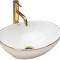 Lavoar pentru blat Rea Sofia Gold Edge