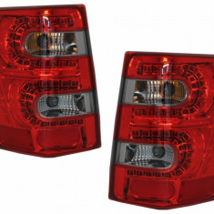 Stopuri LED compatibil cu JEEP Grand Cherokee (1999-05.2005) Rosu Fumuriu TLJEGC2