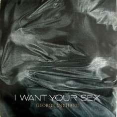 George Michael - I Want Your Sex (1987, Epic) disc vinil Maxi Single foto