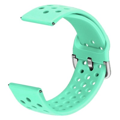 Curea silicon, compatibila Huawei Watch GT 3 42mm, VD Very Dream&amp;reg;, telescoape QR, Mint Green foto