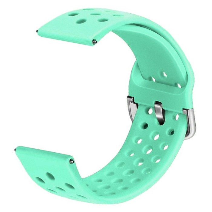 Curea silicon, compatibila Huawei Watch GT 3 42mm, VD Very Dream&reg;, telescoape QR, Mint Green