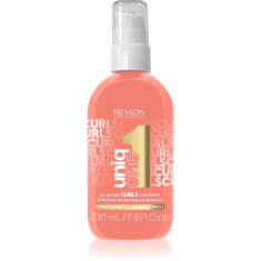 Revlon Professional Uniq One All In One Curls Treatment Tratament pentru par 10 in 1 pentru păr creț 230 ml