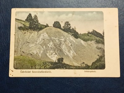 1907 - Sovata, munte din sare (jud. Mures) foto