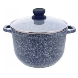 Cratiță ad&acirc;ncă Voltz V54318A24D, 24 cm, 6.2 l, Acoperire granit, Inducție, Gri