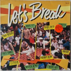 Various &lrm;&ndash; Let's Break _ VG+ / VG+ vinil, LP, disc muzica disco, electro _ Arcade, Olanda, 1984