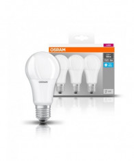 Set 3 becuri led osram e27 14w 1521 lumeni lumina foto