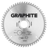Disc circular 185 x 30 mm, 60 dinti GRAPHITE 55H601 HardWork ToolsRange