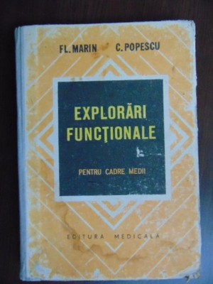 Explorari functionale pentru cadre medii-Fl. Marin foto