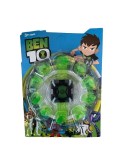 Cumpara ieftin Ceas Ben 10 Omnitrix cu 10 Figurine, Jucarie Copii, Dimensiune 35x25 cm