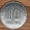 Vietnam - Vietnamul de Sud - moneda de colectie rara - 10 Dong 1968 - stare buna