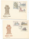 (No1) FDC ROMANIA-L.P.686 - Monumente istorice -1968