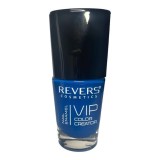 Lac de unghii Vip, 3D, Revers, albastru, mat, 12 ml, Nr 085