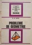 Probleme Geometrie M.St. Botez - Culegere Matematica &amp; Fizica, Tehnica 1976, 258 pagini, Coperta Cartonata
