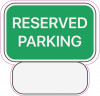 Abtibild Reserved Parking TAG 030 291022-7, General