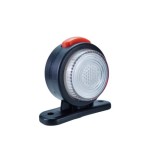 Lampa gabarit LED auto rotunda neon alb rosu 12V 24V Cod: SPT020DAR