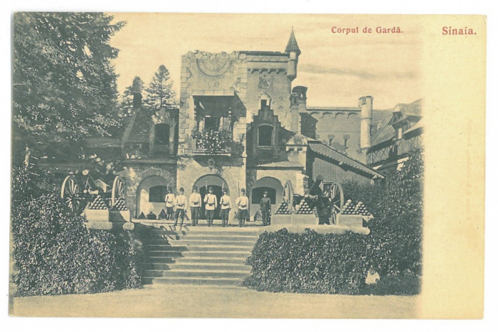 4677 - SINAIA, Corpul de Garda, Romania - old postcard - unused - 1907