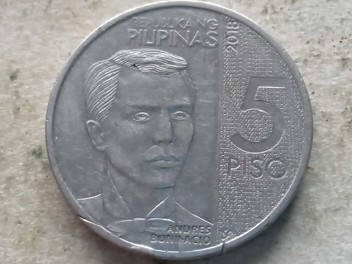 FILIPINE-5 PISO 2018 (Andres Bonifacio)