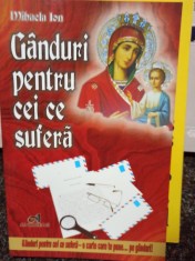 Mihaela Ion - Ganduri pentru cei ce sufera (Editia: 2013) foto