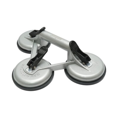 Dispozitiv de ridicat cu 3 ventuze din aluminiu 118mm, sarcina max. 120-150 Kg Crownman foto