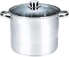 Oala cu capac Michelino XXL, 17 litri, 32 cm, otel inoxidabil, argintiu