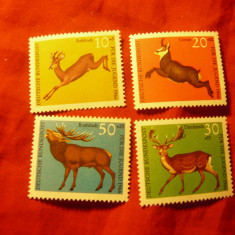 Serie RFG 1966 Fauna , 4 valori
