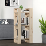 Bibliotecă/Separator cameră, 41x35x91 cm, lemn masiv pin