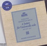 Johann Sebastian Bach: 6 Suiten Fur Violoncello Solo | Pierre Fournier, Clasica, Deutsche Grammophon