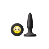 Cumpara ieftin Dop Anal Mojis Omg Negru, 8.5 cm