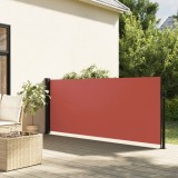 Cumpara ieftin Copertină laterală retractabilă, teracotă, 140x600 cm