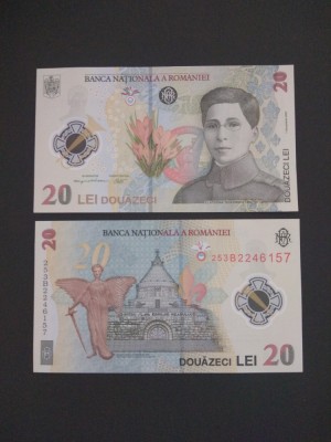Bancnota 20 de lei foto
