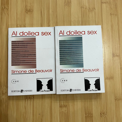 SIMONE DE BEAUVOIR - AL DOILEA SEX - 2 VOL. foto