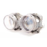 Lupe Bixenon 3&amp;quot; tip Hella EvoX-R E55 H7 pentru becuri H7 cu xenon, LED sau halogen