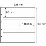 Set folii MAXIMUM de format mare pentru carti postale vechi