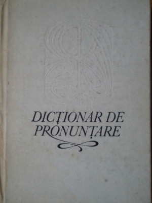 Dictionar De Pronuntare Nume Proprii Straine - Florenta Sadeanu ,305955 foto