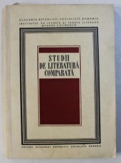 STUDII DE LITERATURA COMPARATA , redactori AL. DIMA si MIHAI NOVICOV , 1968