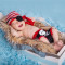 Costum crosetat bebelusi pirat/pescar sedinte foto botez