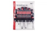 Set de surubelnite cu suport de perete 18 buc