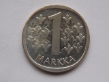 1 MARKKA 1966 FINLANDA-argint, Europa