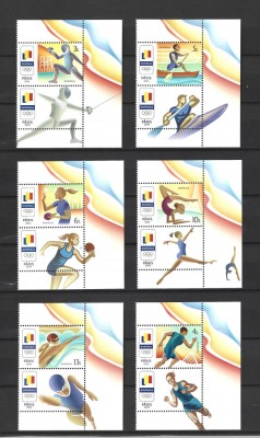 ROMANIA 2024 - PARIS 2024, VINIETA 2, MNH - LP 2477 foto