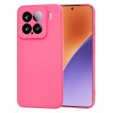 Husa silicon Xiaomi 15 Techsuit SoftFlex, fucsia