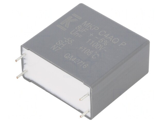 Condensator DC-Link 8uF Polipropilenă THT &plusmn;5%