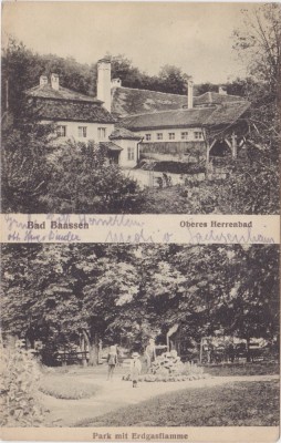 CP Baile Bazna Bad Baassen ND(1917) foto