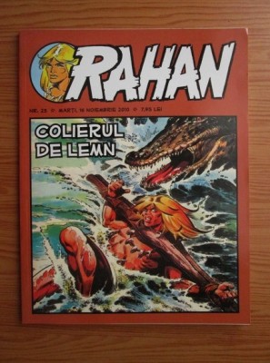 RAHAN nr. 25 / noiembrie 2010 - Colierul de lemn foto