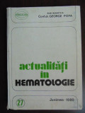 Actualitati in hematologie-George Popa