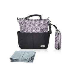 Geanta accesorii bebelusi Laura, compartimentata, Lorelli (Model / Culoare:
