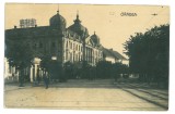 89 - ORADEA, tramway line, Romania - old postcard, real Photo - used - 1938